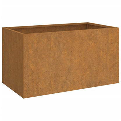 Fioriera 62x40x39 cm Acciaio Corten - homemem39