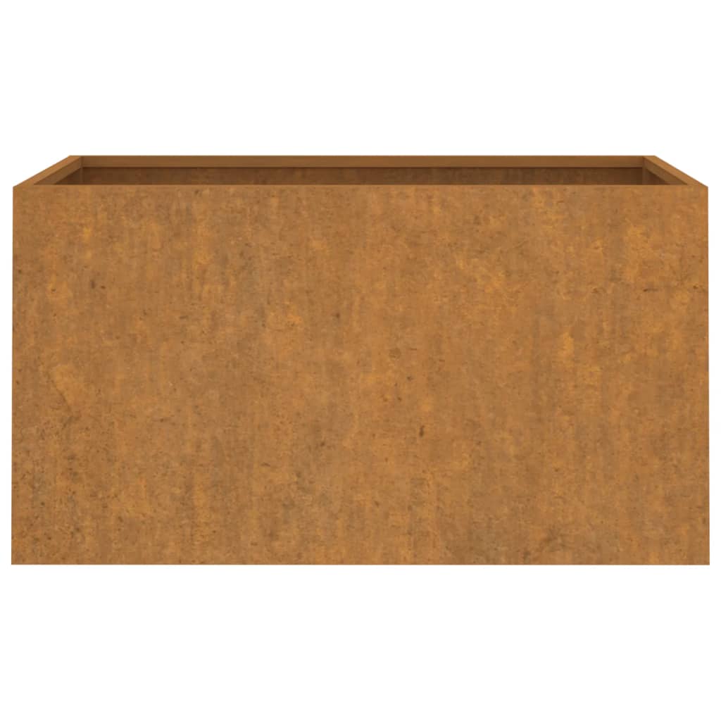 Fioriera 62x40x39 cm Acciaio Corten - homemem39