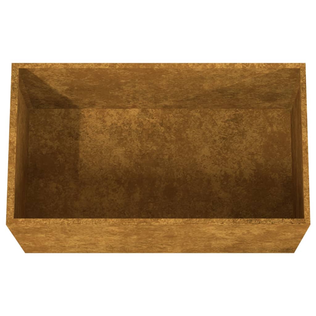 Fioriera 62x40x39 cm Acciaio Corten - homemem39