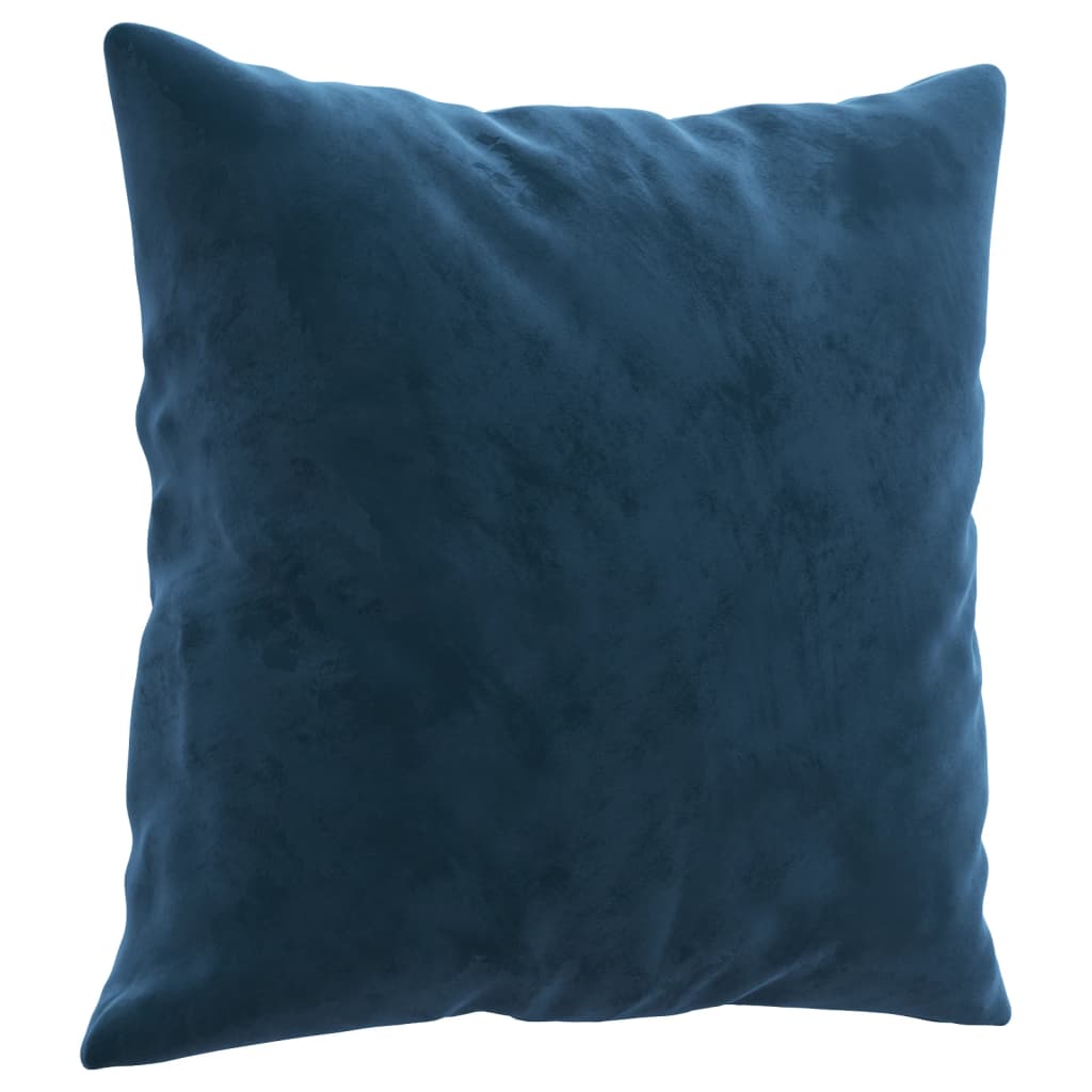 Cuscini Decorativi 2 pz Blu 40x40 cm in Velluto - homemem39