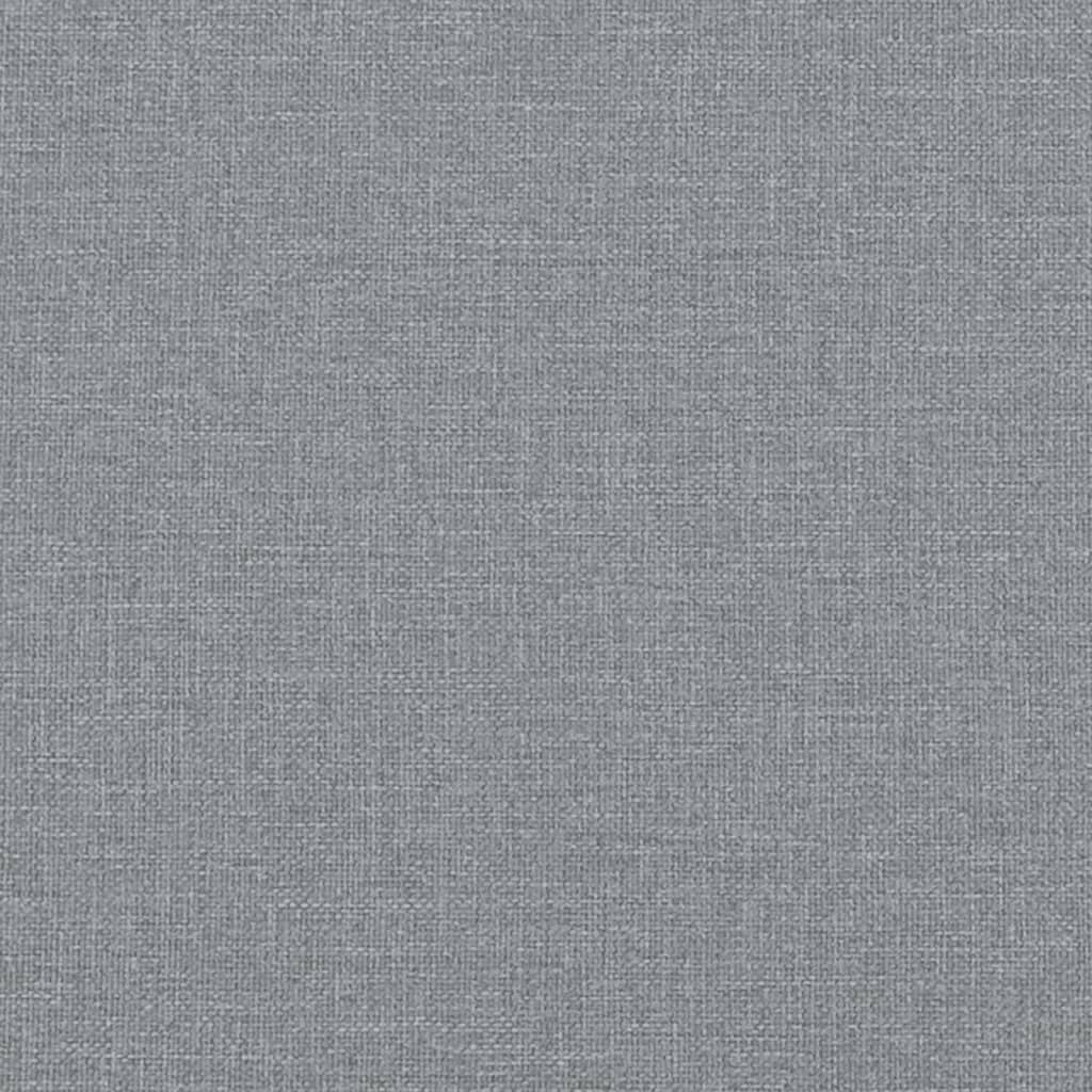 Cuscini Decorativi 2pz Grigio Chiaro Ø15x50 cm in Tessuto - homemem39