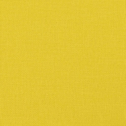 Cuscini Decorativi 2 pz Giallo Chiaro Ø15x50 cm in Tessuto