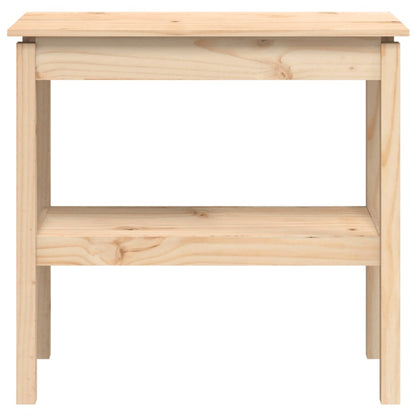 Tavolo Consolle 80x40x75 cm in Legno Massello di Pino - homemem39