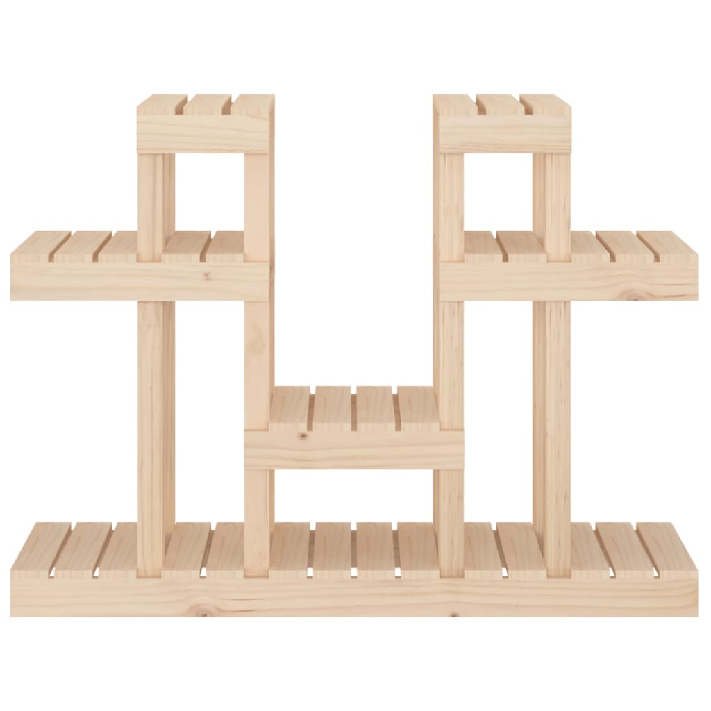 Supporto per Piante 104,5x25x77,5 cm in Legno Massello di Pino - homemem39