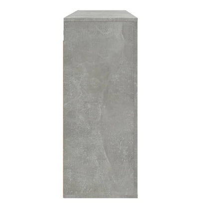 Mobile a Parete Grigio Cemento 80x33x80 cm in Legno Multistrato - homemem39