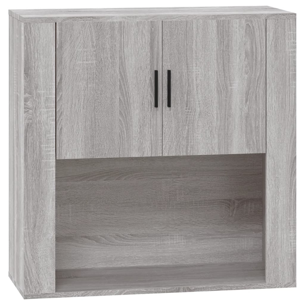 Mobile Pensile Grigio Sonoma 80x33x80 cm in Legno Multistrato - homemem39