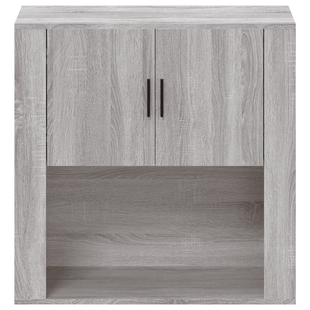 Mobile Pensile Grigio Sonoma 80x33x80 cm in Legno Multistrato - homemem39