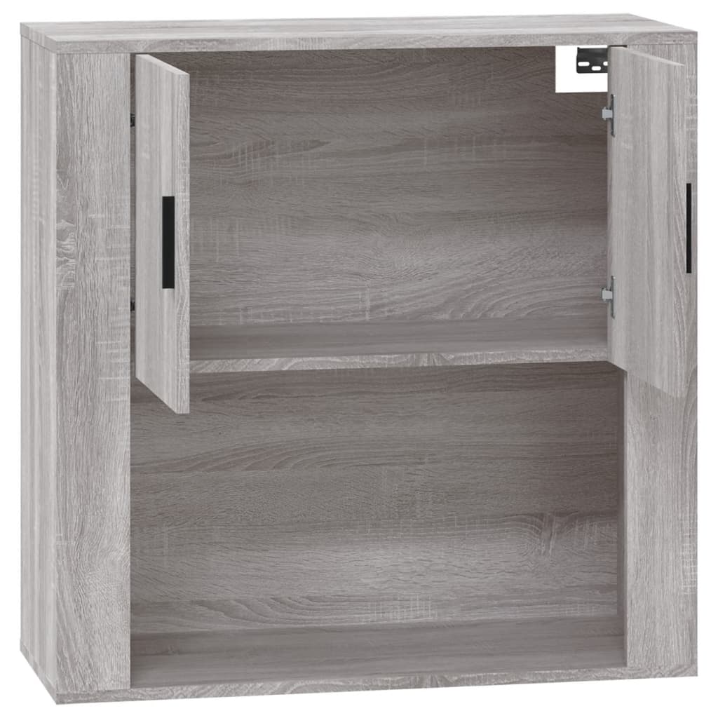 Mobile Pensile Grigio Sonoma 80x33x80 cm in Legno Multistrato - homemem39