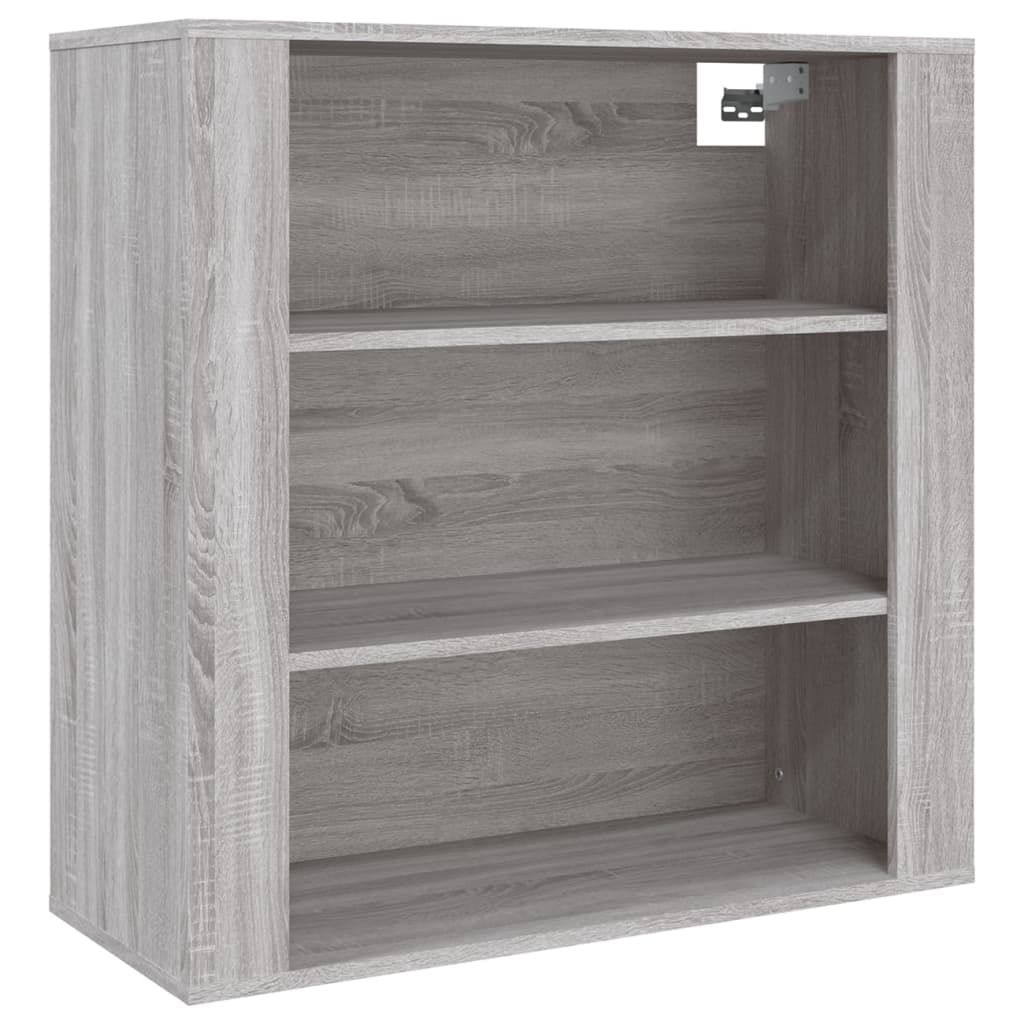 Mobile Pensile Grigio Sonoma 80x33x80 cm in Legno Multistrato - homemem39