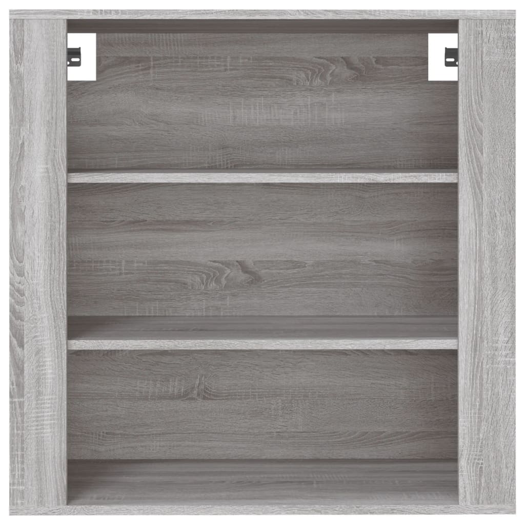 Mobile Pensile Grigio Sonoma 80x33x80 cm in Legno Multistrato - homemem39