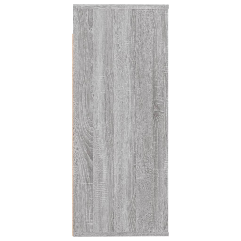 Mobile Pensile Grigio Sonoma 80x33x80 cm in Legno Multistrato - homemem39