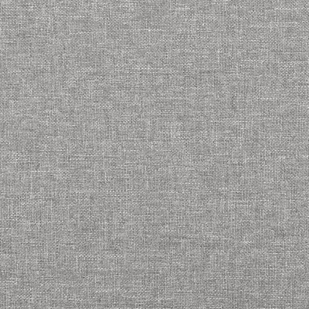 Testiera ad Orecchio Grigio Scuro 83x23x78/88 cm in Tessuto