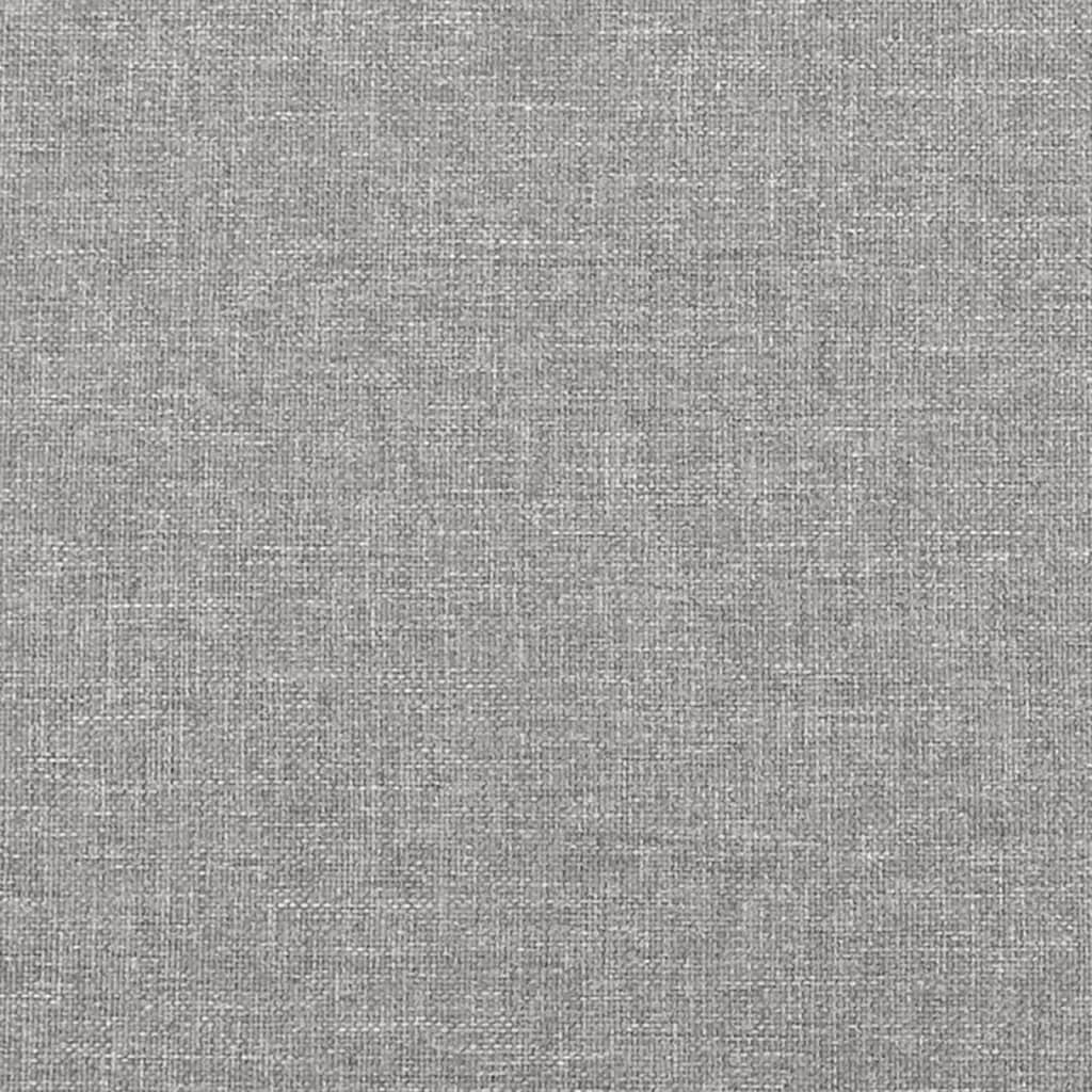 Testiera ad Orecchio Grigio Scuro 183x23x78/88 cm in Tessuto - homemem39