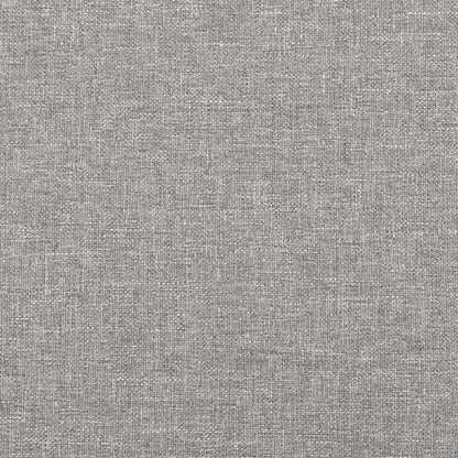 Testiera ad Orecchio Grigio Scuro 183x23x78/88 cm in Tessuto