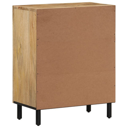 Credenza 60x33x75 cm in Legno Massello di Mango - homemem39