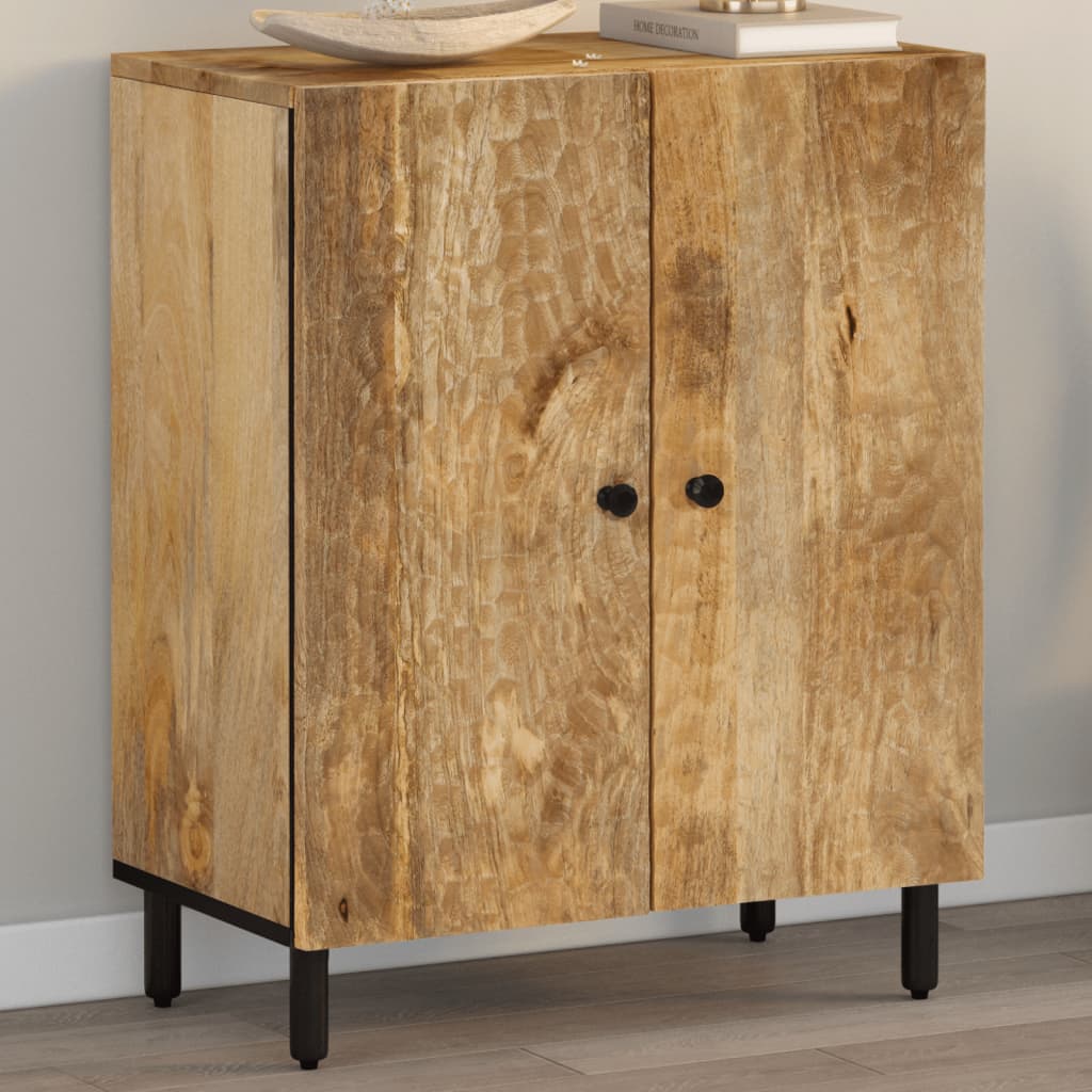 Credenza 60x33x75 cm in Legno Massello di Mango - homemem39