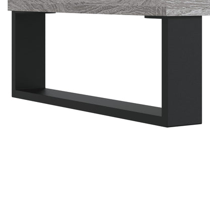 Credenza Grigio Sonoma 90x34x80 cm in Legno Multistrato - homemem39