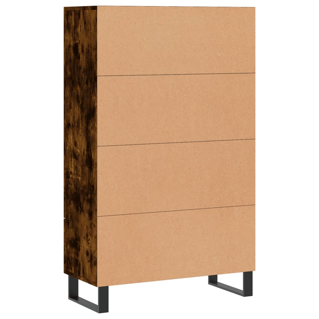 Credenza Rovere Fumo 69,5x31x115 cm in Legno Multistrato - homemem39