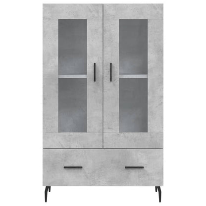 Credenza Grigio Cemento 69,5x31x115 cm in Legno Multistrato - homemem39