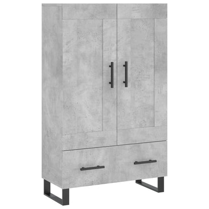 Credenza Grigio Cemento 69,5x31x115 cm in Legno Multistrato - homemem39