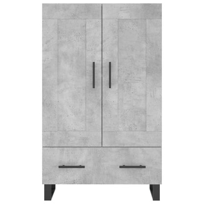 Credenza Grigio Cemento 69,5x31x115 cm in Legno Multistrato - homemem39