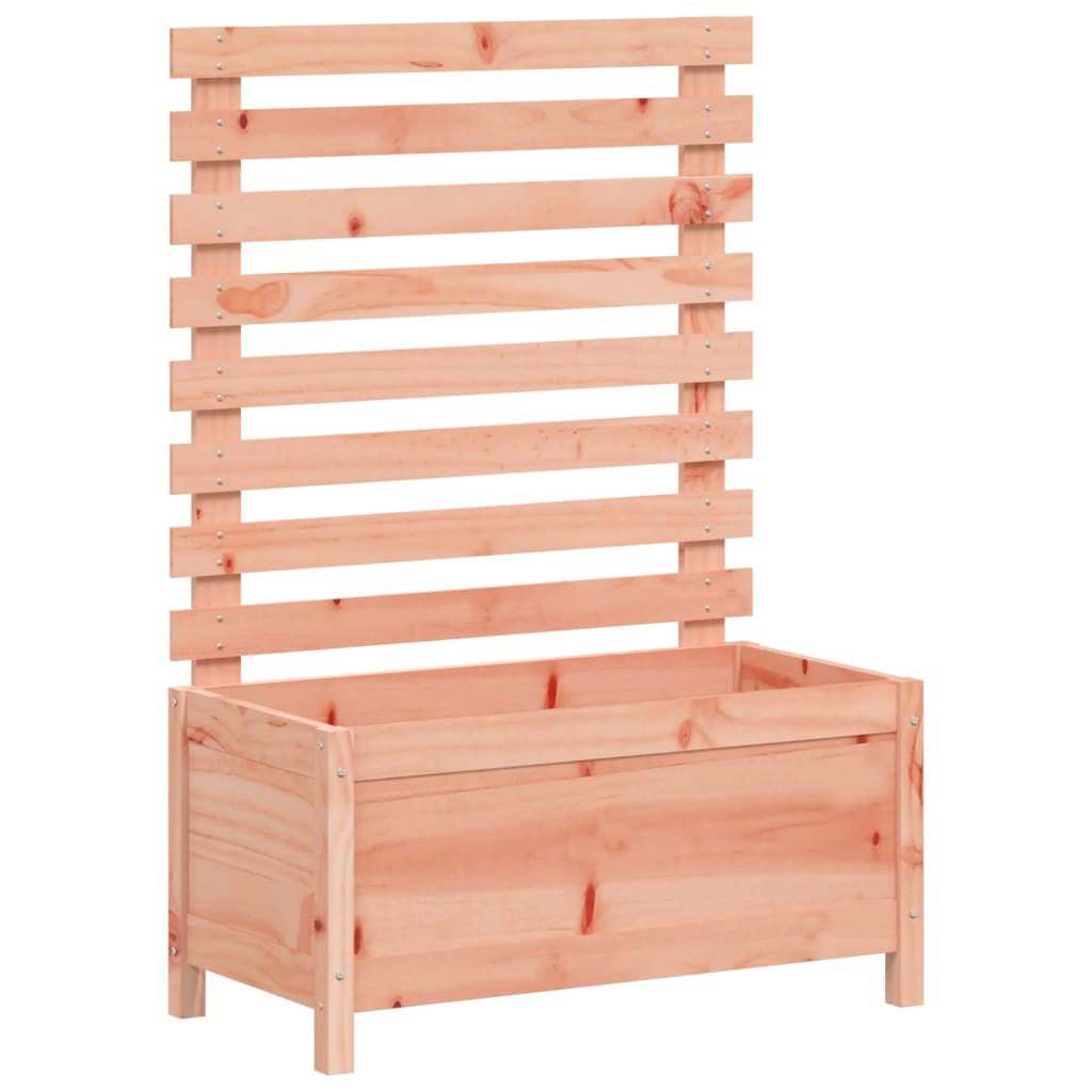 Fioriera Giardino con Rastrelliera 79x39,5x114cm Legno Douglas - homemem39