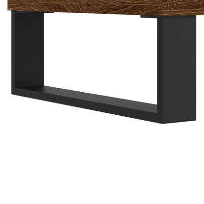 Tavolino Salotto Rovere Marrone 104x60x35 cm Legno Multistrato - homemem39