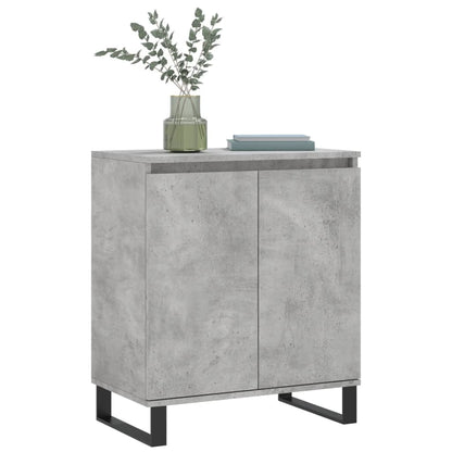 Credenza Grigio Cemento 60x35x70 cm in Legno Multistrato