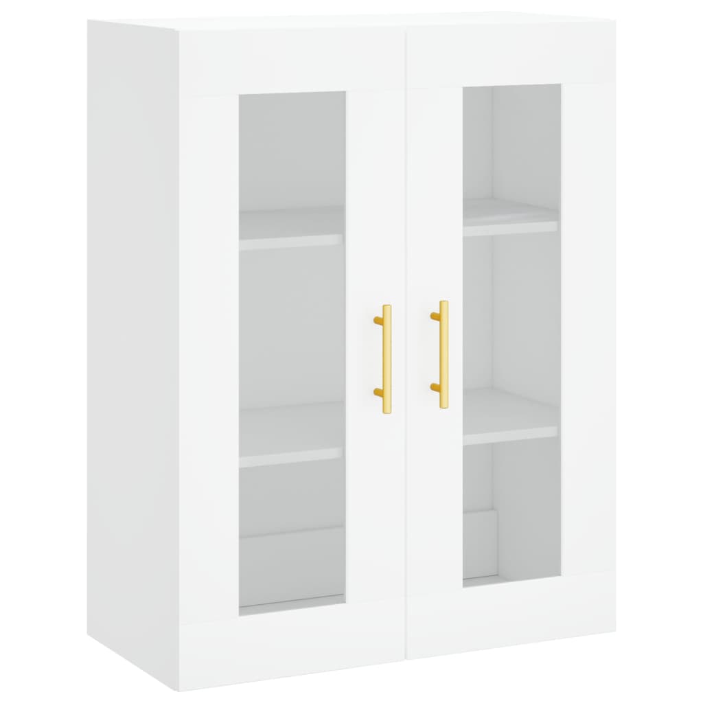 Mobile a Parete Bianco 69,5x34x90 cm - homemem39