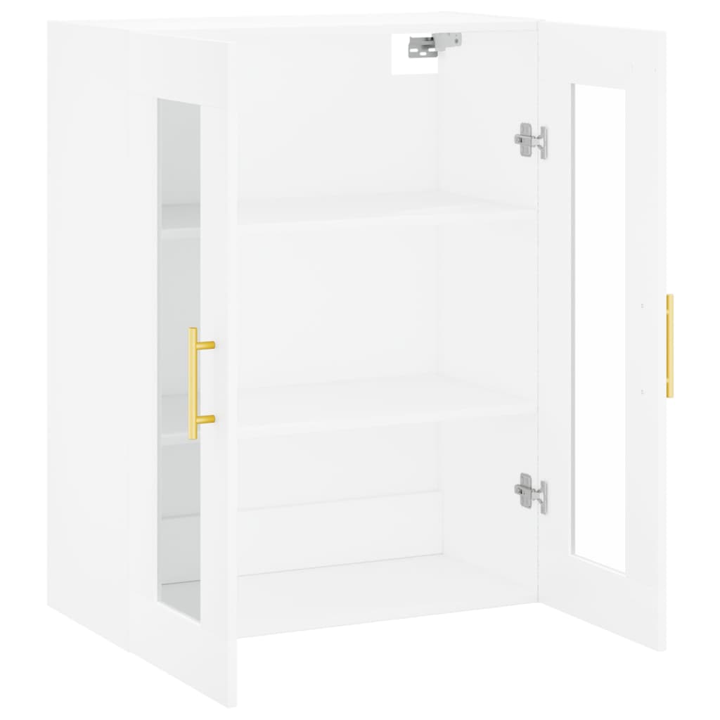 Mobile a Parete Bianco 69,5x34x90 cm - homemem39