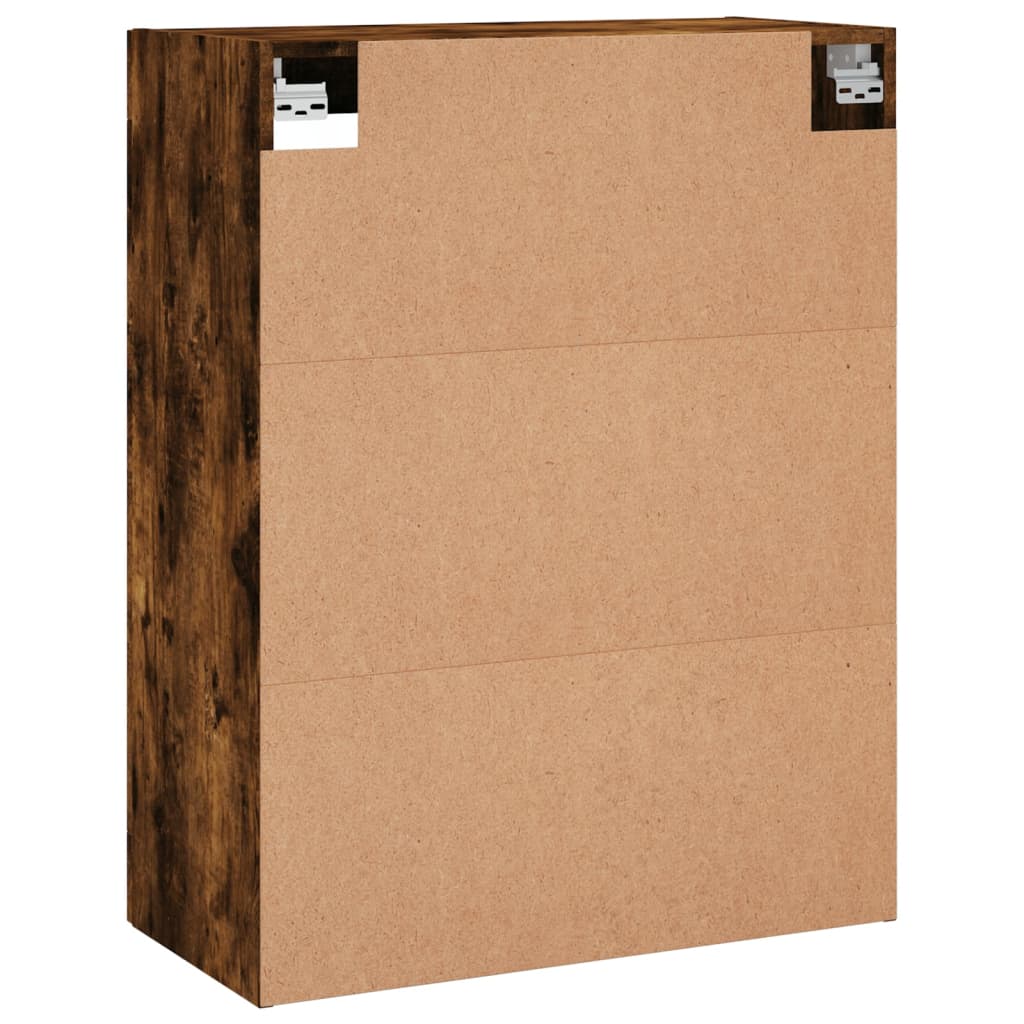 Mobile a Parete Rovere Fumo 69,5x34x90 cm - homemem39