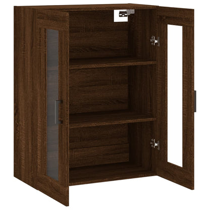 Mobile a Parete Rovere Marrone 69,5x34x90 cm - homemem39