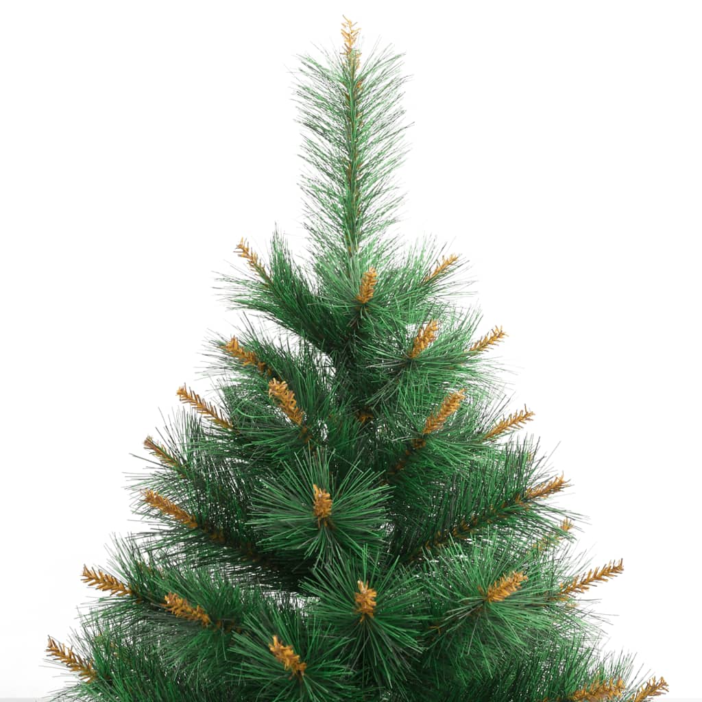 Albero di Natale Artificiale Incernierato con Base 120 cm