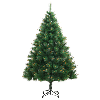 Albero di Natale Artificiale Incernierato con Base 180 cm