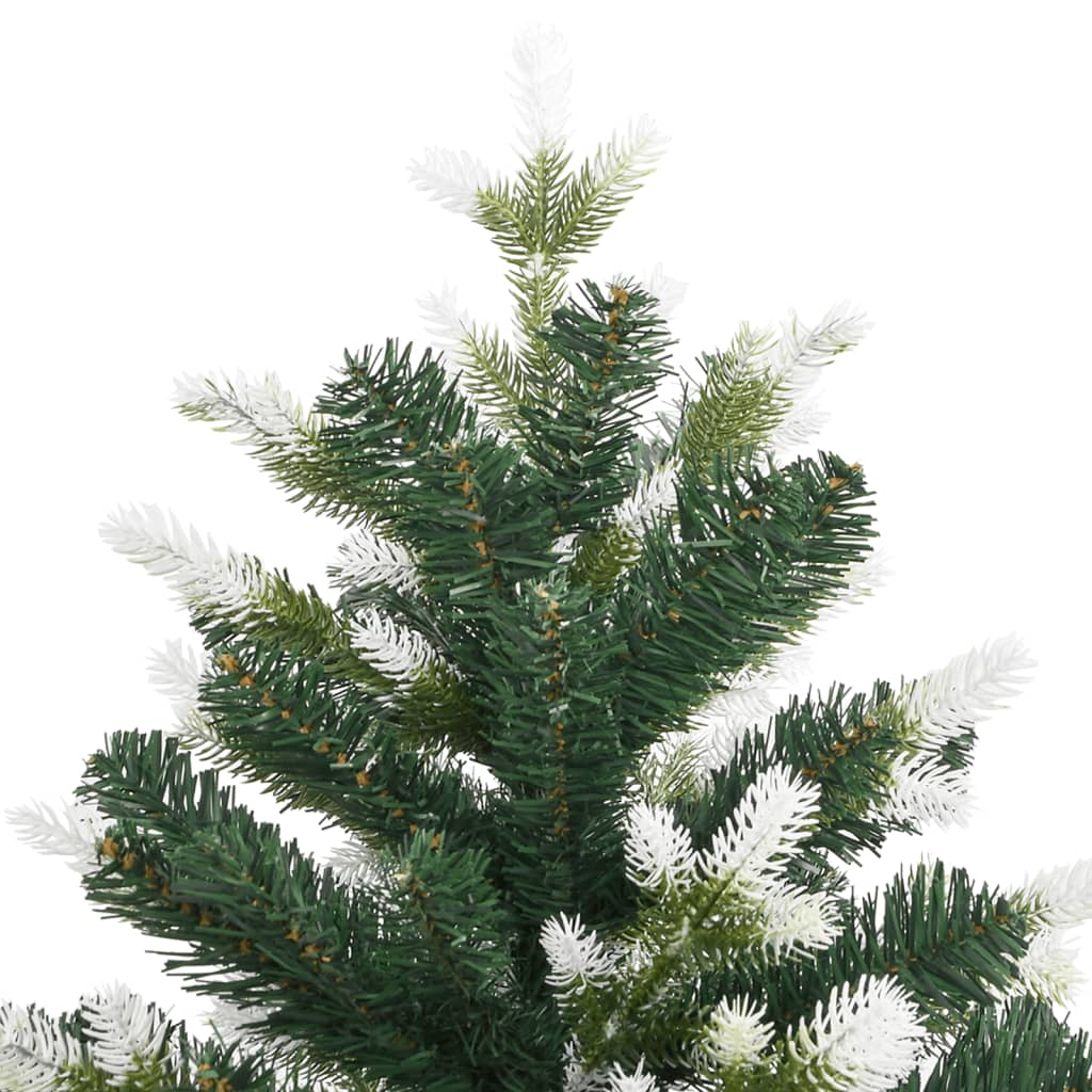 Albero Natale Artificiale Incernierato con Neve Fioccata 180 cm - homemem39