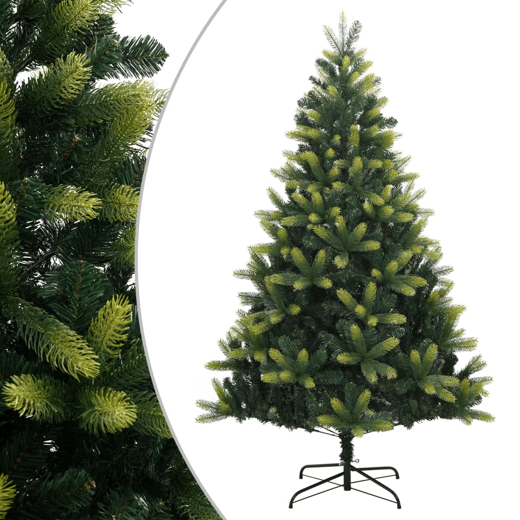 Albero di Natale Artificiale Incernierato con Base 120 cm - homemem39