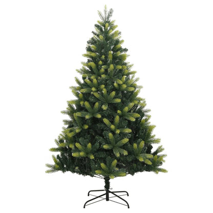 Albero di Natale Artificiale Incernierato con Base 180 cm