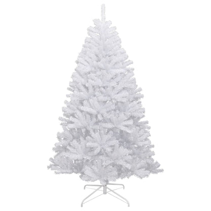 Albero Natale Artificiale Incernierato con Neve Fioccata 120 cm