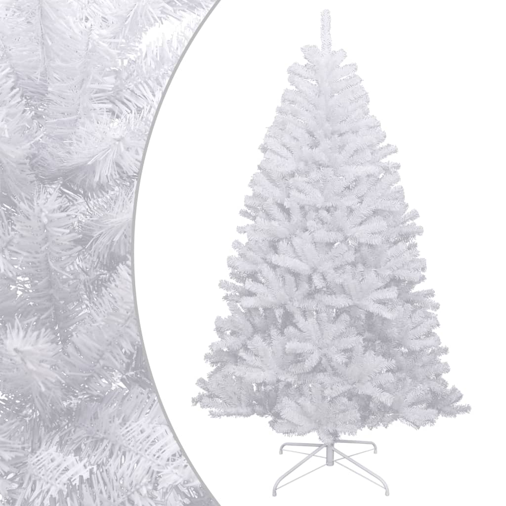 Albero Natale Artificiale Incernierato con Neve Fioccata 150 cm - homemem39