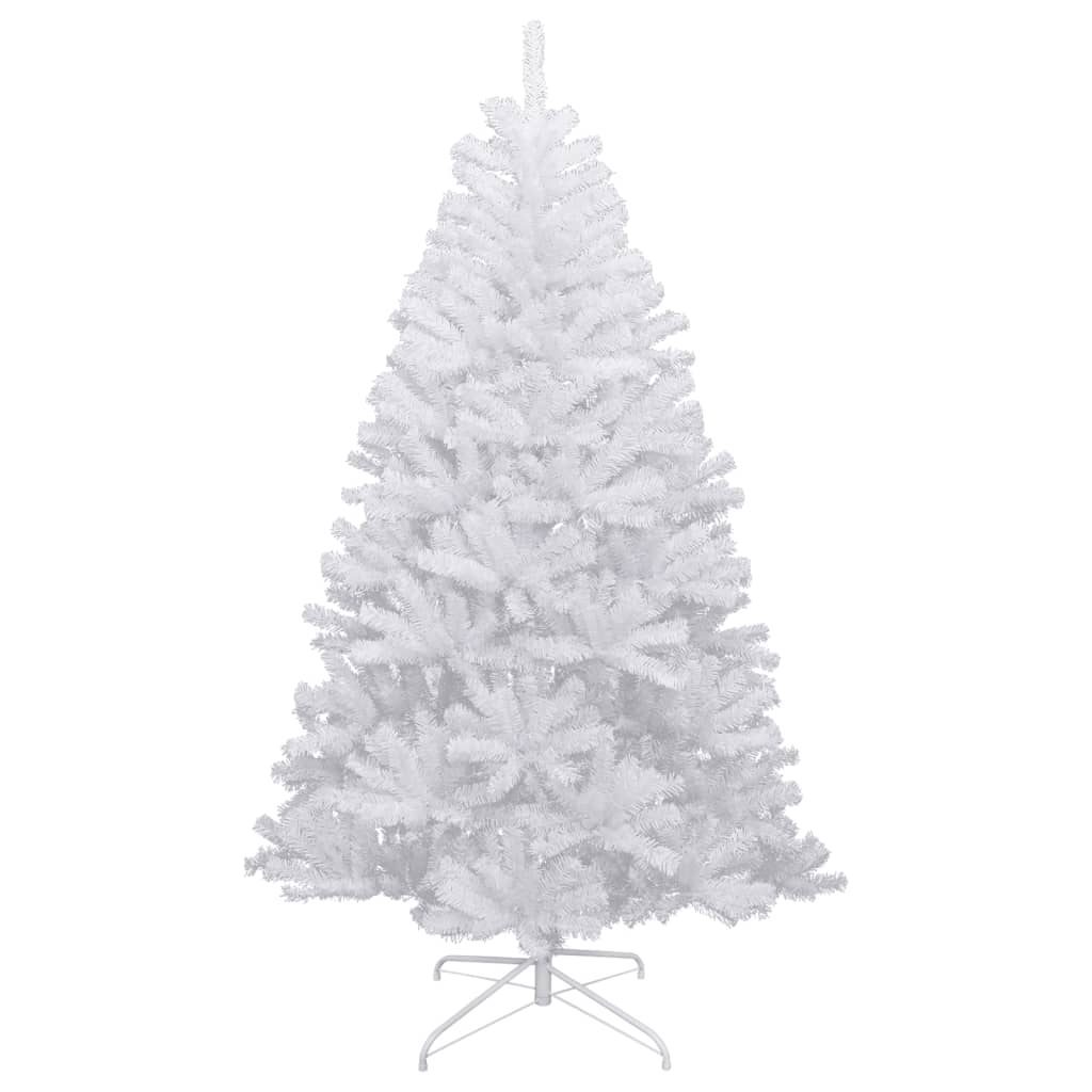 Albero Natale Artificiale Incernierato con Neve Fioccata 150 cm - homemem39