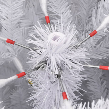 Albero Natale Artificiale Incernierato con Neve Fioccata 150 cm - homemem39