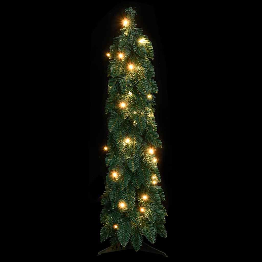 Albero di Natale Artificiale Preilluminato con 30 LED 60 cm