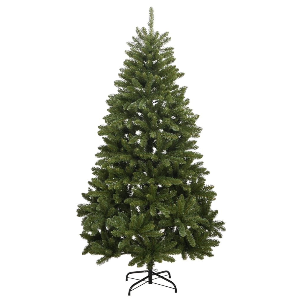 Albero di Natale Artificiale Incernierato con Base Verde 180 cm - homemem39