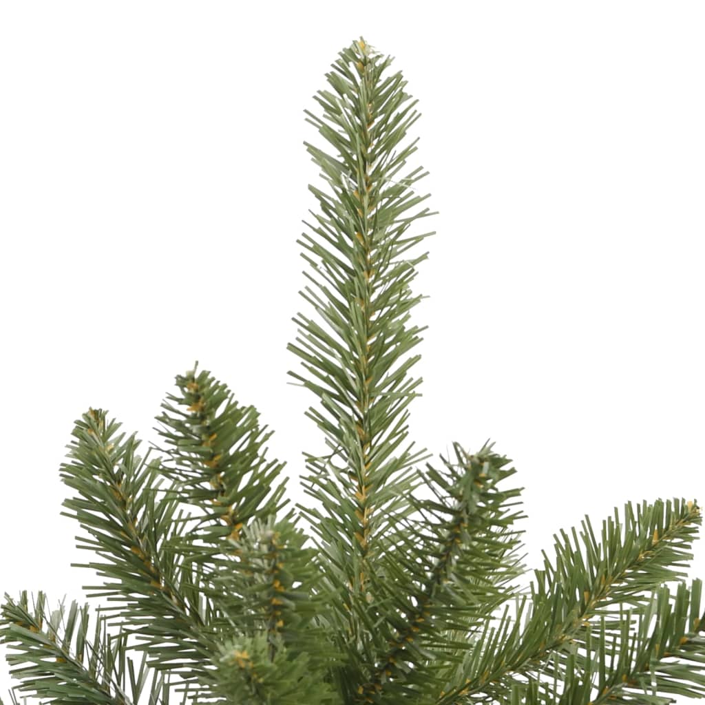 Albero di Natale Artificiale Incernierato con Base Verde 180 cm - homemem39