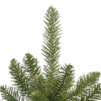 Albero di Natale Artificiale Incernierato con Base Verde 180 cm