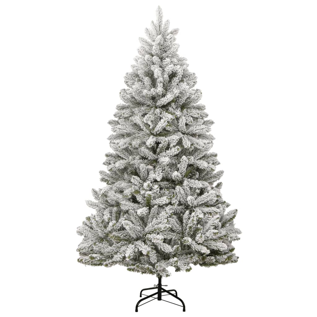 Albero Natale Artificiale Incernierato con Neve Fioccata 300 cm - homemem39