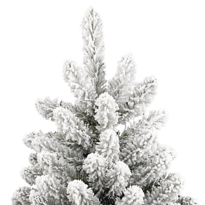 Albero Natale Artificiale Incernierato con Neve Fioccata 300 cm - homemem39