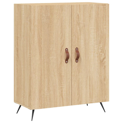 Credenza Rovere Sonoma 69,5x34x180 cm in Legno Multistrato