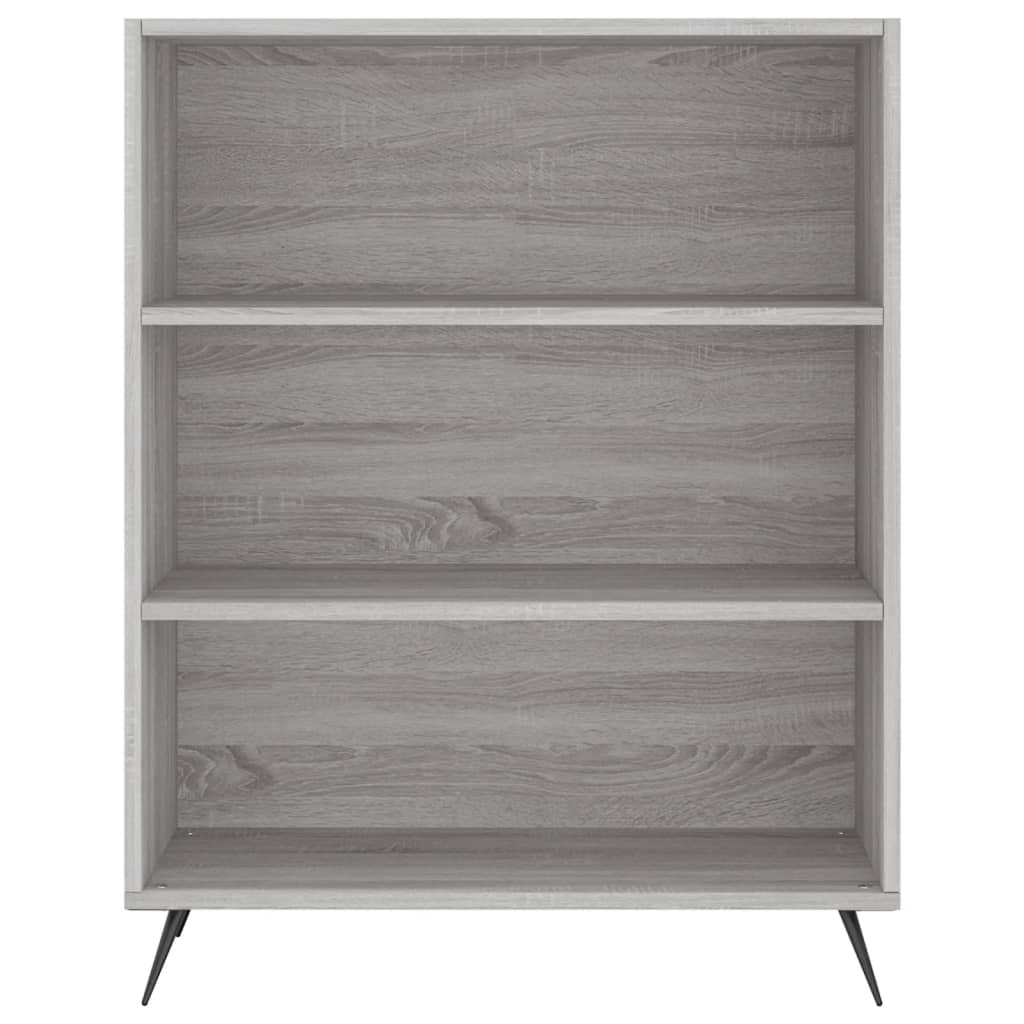 Credenza Grigio Sonoma 69,5x34x180 cm in Legno Multistrato - homemem39