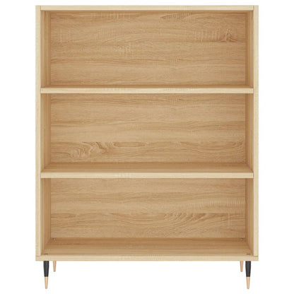 Credenza Rovere Sonoma 69,5x34x180 cm in Legno Multistrato